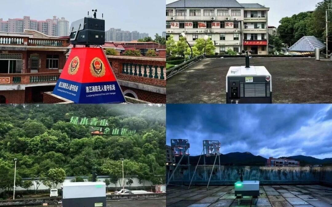 冒烈日、顶台风！积极推进泉州洛江消防大队无人机编队项目
